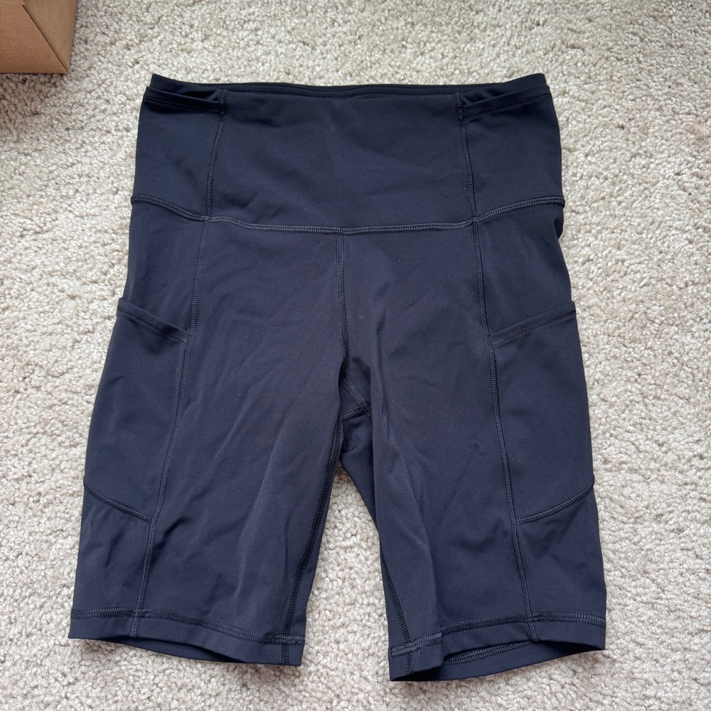 Lululemon fast and free biker shorts